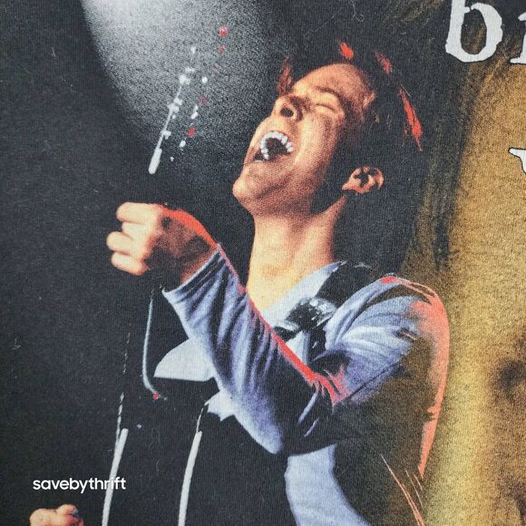 1997 Vintage Bryan White “Sittin on go” Tour Shirt Country Music Tee Black Large - Picture 3 of 16